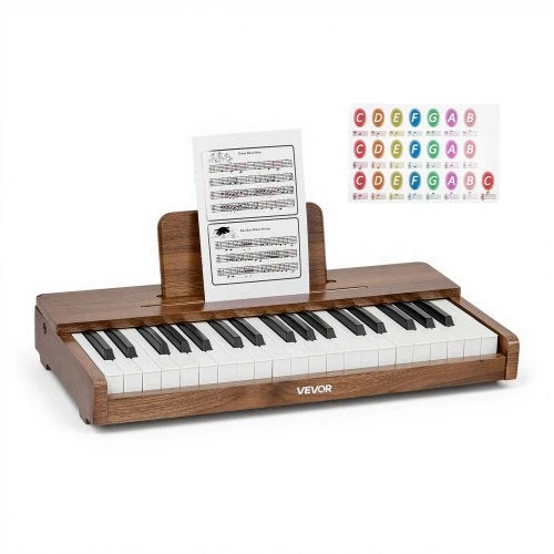 Vevor Medinis skaitmeninis pianinas vaikams, 37 klavišai