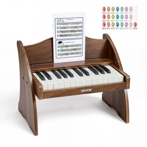 Vevor Medinis skaitmeninis pianinas vaikams, 25 klavišai