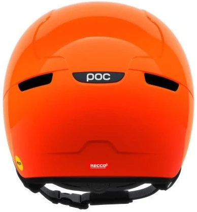 Vaikiškas slidinėjimo šalmas POC POCito Obex Visor, oranžinis