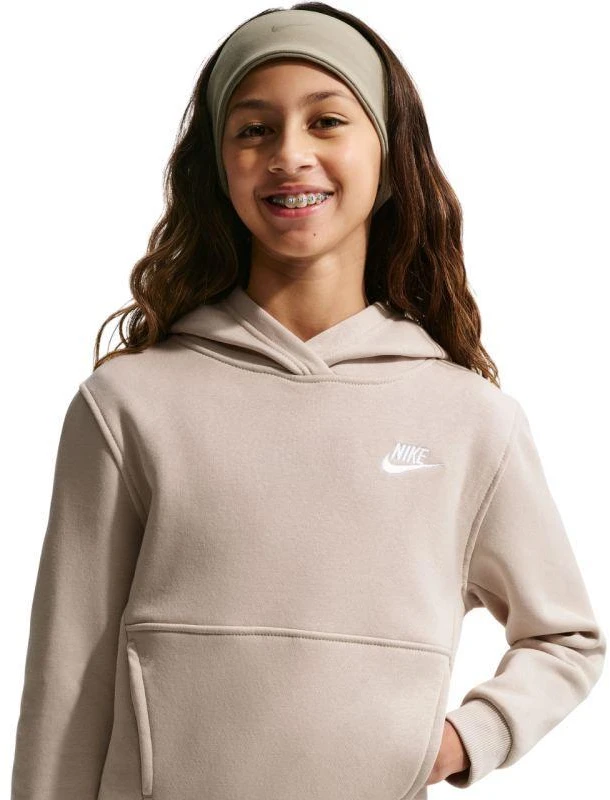 Vaikiškas smėlio spalvos džemperis Nike Sportswear Club Fleece FD3000 236