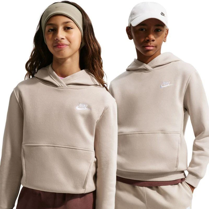 Vaikiškas smėlio spalvos džemperis Nike Sportswear Club Fleece FD3000 236