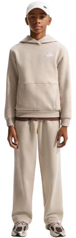 Vaikiškas smėlio spalvos džemperis Nike Sportswear Club Fleece FD3000 236