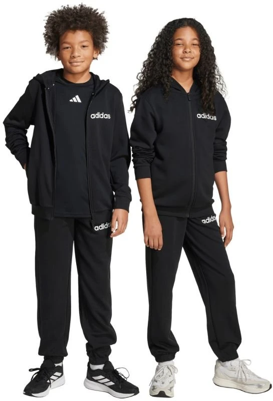Vaikiškas sportinis kostiumas adidas Essentials Jr, juodas