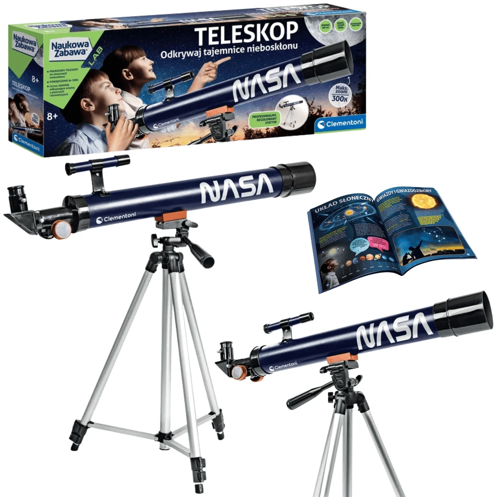 Vaikiškas teleskopas Clementoni Scientific NASA