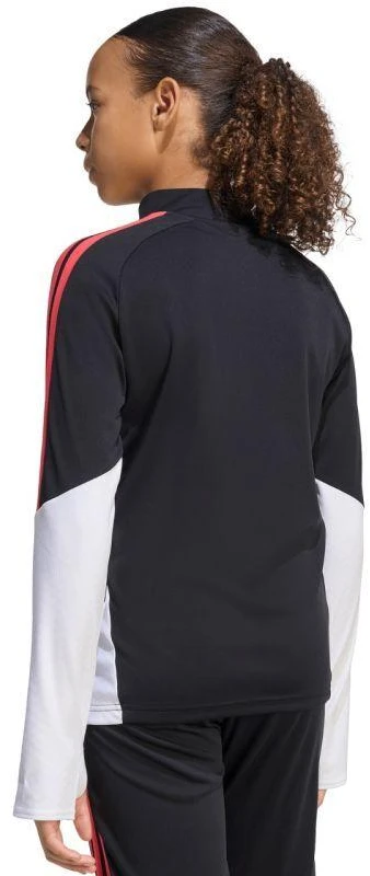 Vaikiškas treninginis džemperis adidas Tiro 26 Competition, juodos, baltos ir raudonos spalvos, KC3783