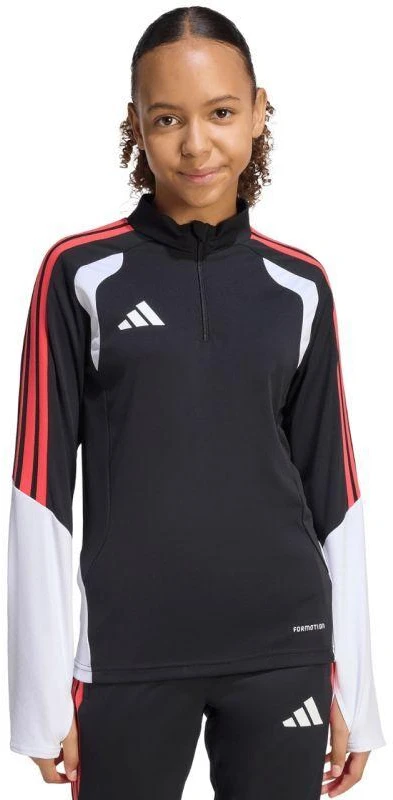 Vaikiškas treninginis džemperis adidas Tiro 26 Competition, juodos, baltos ir raudonos spalvos, KC3783
