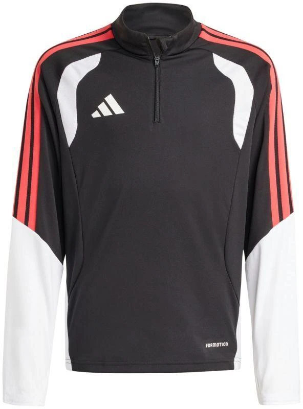 Vaikiškas treninginis džemperis adidas Tiro 26 Competition, juodos, baltos ir raudonos spalvos, KC3783