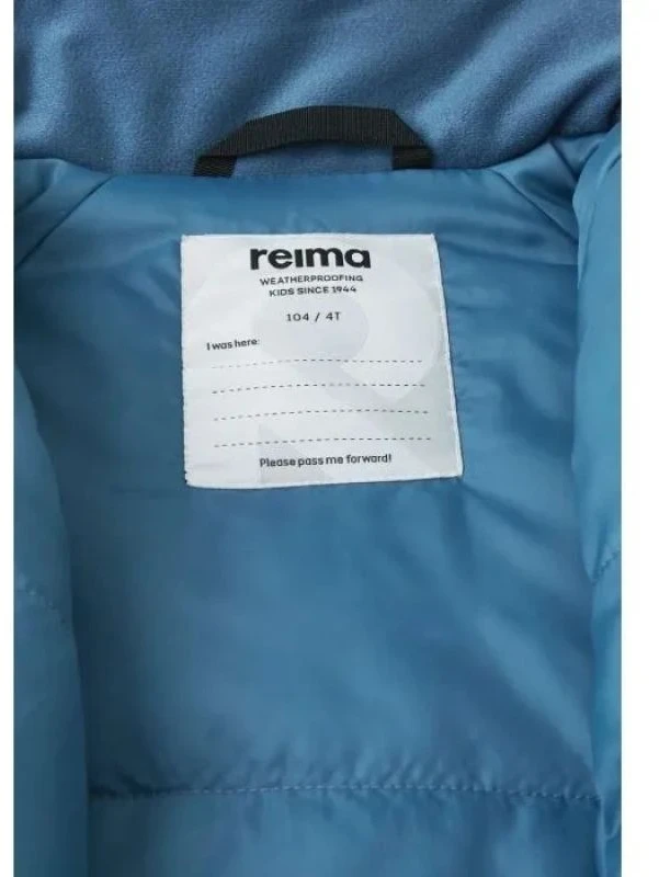 Vaikiškas žieminis kombinezonas Reima, atsparus vandeniui