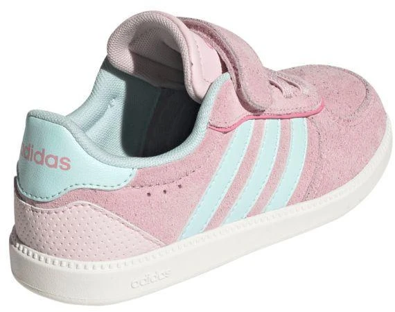 Vaikiški „Adidas Breaknet Sleek“ rožiniai ir mėtų spalvos bateliai JS0136