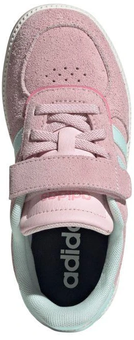 Vaikiški „Adidas Breaknet Sleek“ rožiniai ir mėtų spalvos bateliai JS0136