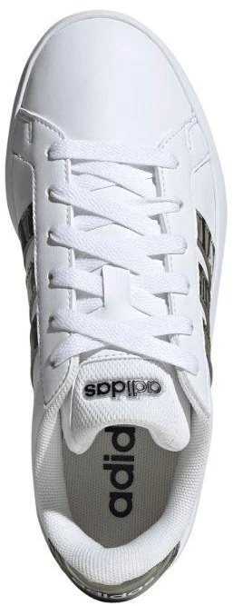 Vaikiški Adidas Grand Court 3.0 bateliai, balti, KI5695