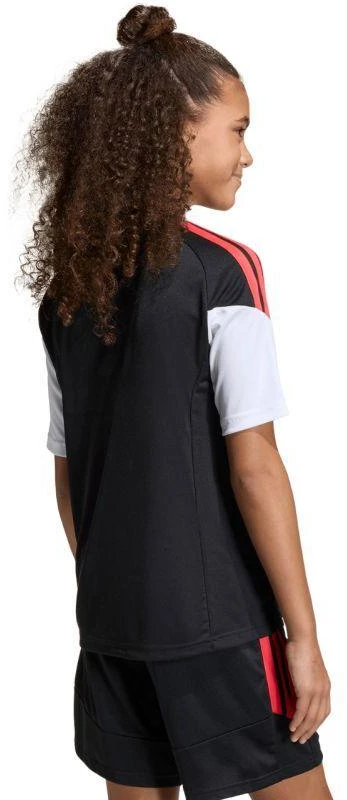 Vaikiški adidas Tiro 26 League marškinėliai, juodi ir raudoni KB1326