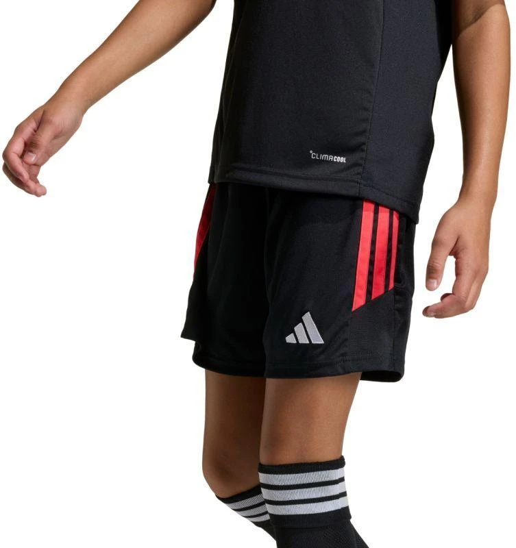 Vaikiški adidas Tiro 26 League marškinėliai, juodi ir raudoni KB1326