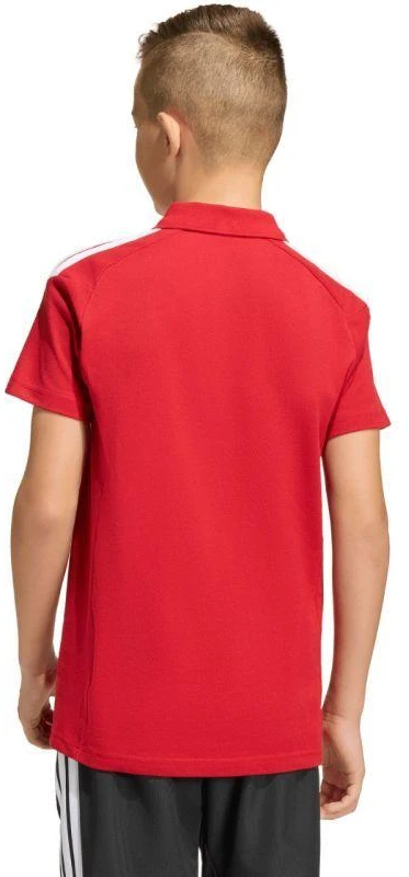 Vaikiški adidas Tiro 26 League polo marškinėliai, raudoni KF3408