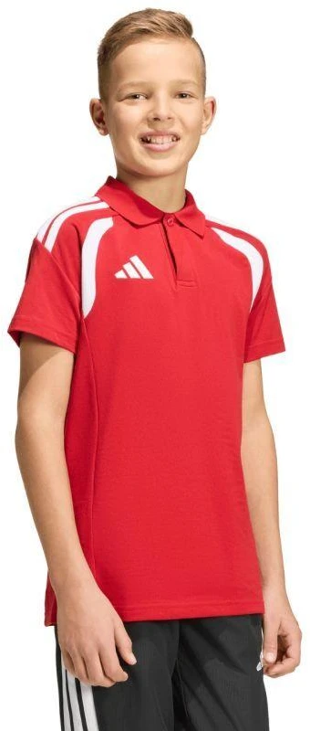 Vaikiški adidas Tiro 26 League polo marškinėliai, raudoni KF3408