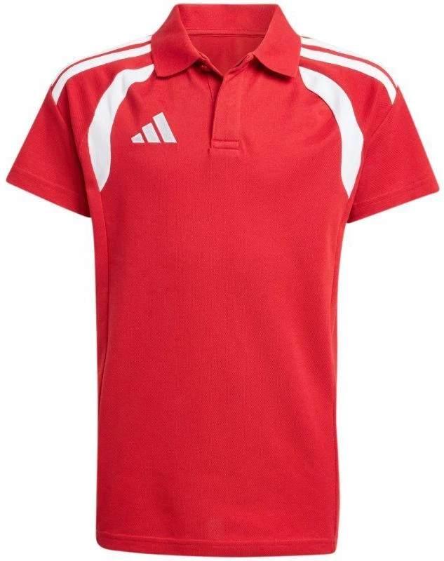 Vaikiški adidas Tiro 26 League polo marškinėliai, raudoni KF3408