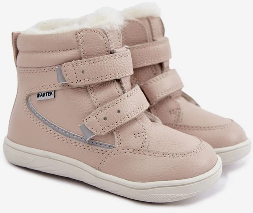 Vaikiški barefoot tipo sniego batai Bartek, smėlio