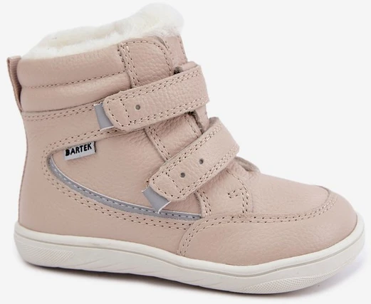 Vaikiški barefoot tipo sniego batai Bartek, smėlio