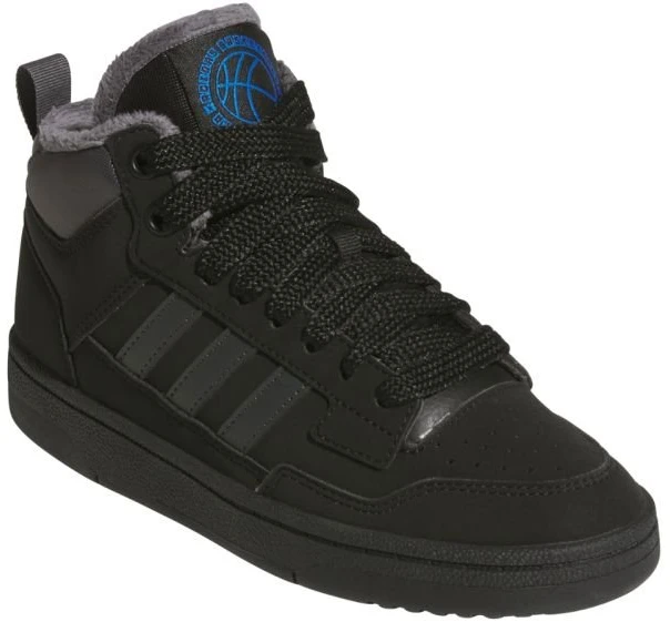 Vaikiški batai adidas Rapid Court Mid Winterized, juodi