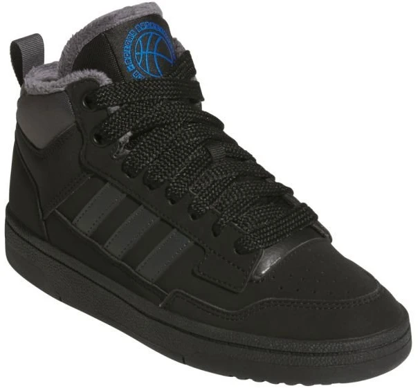 Vaikiški batai adidas Rapid Court Mid Winterized, juodi