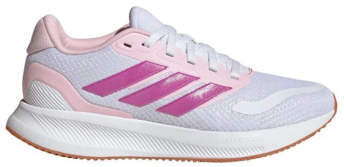 Vaikiški bateliai Adidas Runfalcon 5, balti ir rožiniai, JP9396