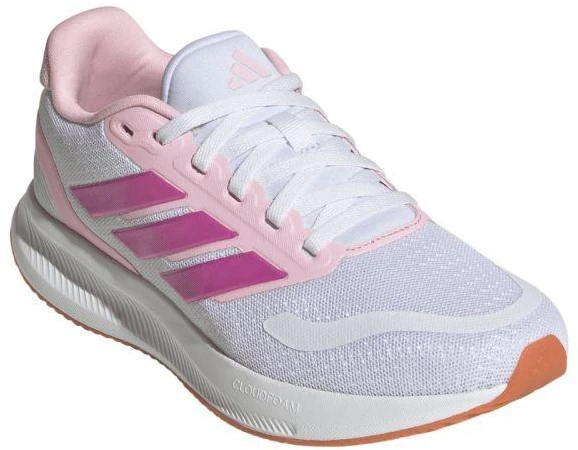 Vaikiški bateliai Adidas Runfalcon 5, balti ir rožiniai, JP9396