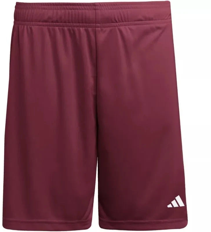 Vaikiški bordo spalvos šortai Entrada 26 JZ6527 adidas