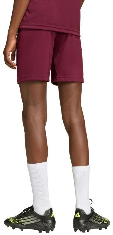 Vaikiški bordo spalvos šortai Entrada 26 JZ6527 adidas