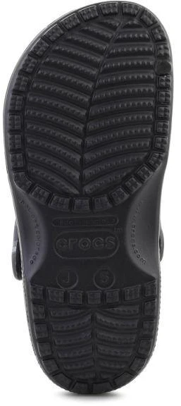 Vaikiški „Crocs Classic Camouflage Clog K“ klumpės, juoda/pilka spalva, 211879-0DD