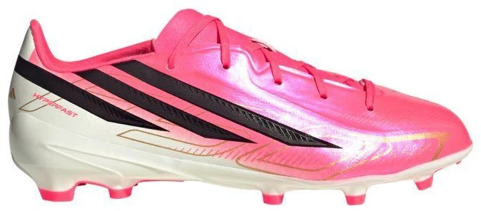 Vaikiški futbolo bateliai Adidas F50 Hyperfast League FG, rožiniai, HQ5161