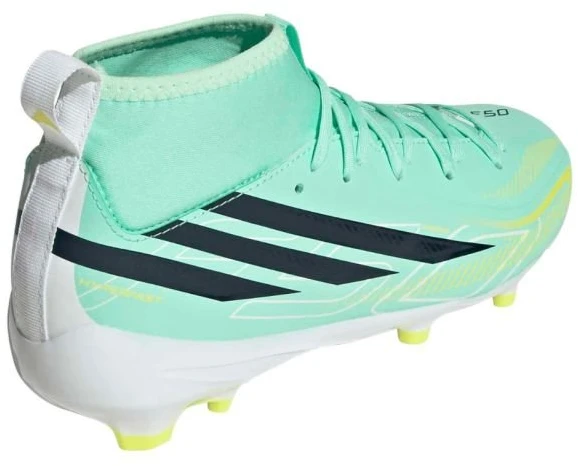 Vaikiški futbolo bateliai adidas F50 Hyperfast League Mid FG