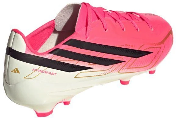 Vaikiški futbolo bateliai Adidas F50 Hyperfast League FG, rožiniai, HQ5161