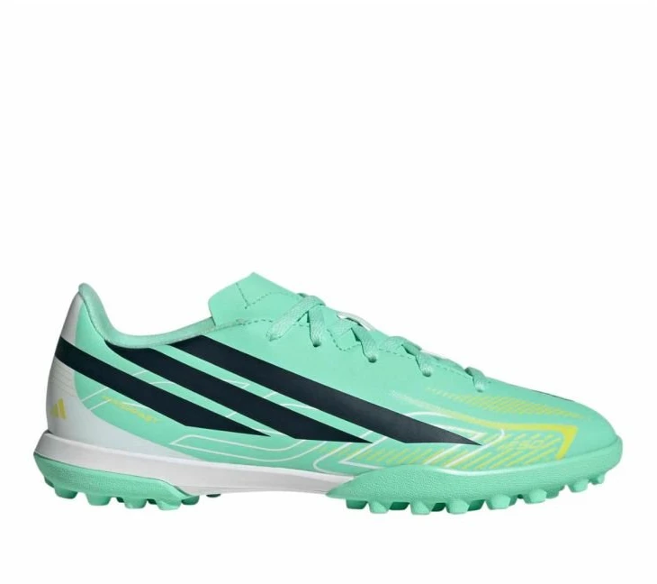 Vaikiški futbolo bateliai adidas F50 Hyperfast Club TF