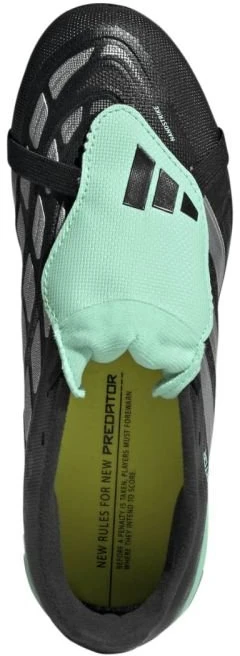 Vaikiški futbolo bateliai adidas Predator League FT FG, juodi ir žali