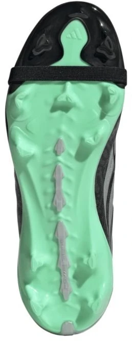 Vaikiški futbolo bateliai adidas Predator League FT FG, juodi ir žali