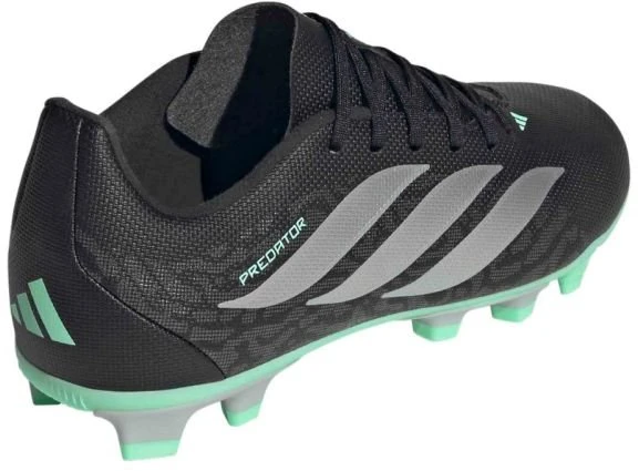 Vaikiški futbolo bateliai adidas Predator Club FG/MG, juodi