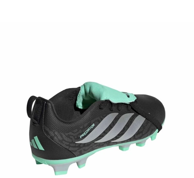 Vaikiški futbolo bateliai adidas Predator Club FT EL FG/MG, juodi