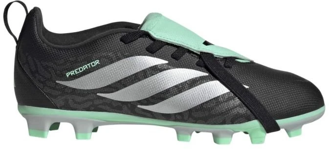 Vaikiški futbolo bateliai adidas Predator Club FT EL FG/MG, juodi