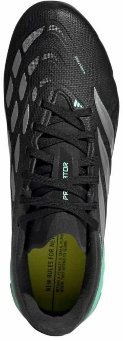 Vaikiški futbolo bateliai adidas Predator League FG, juodi