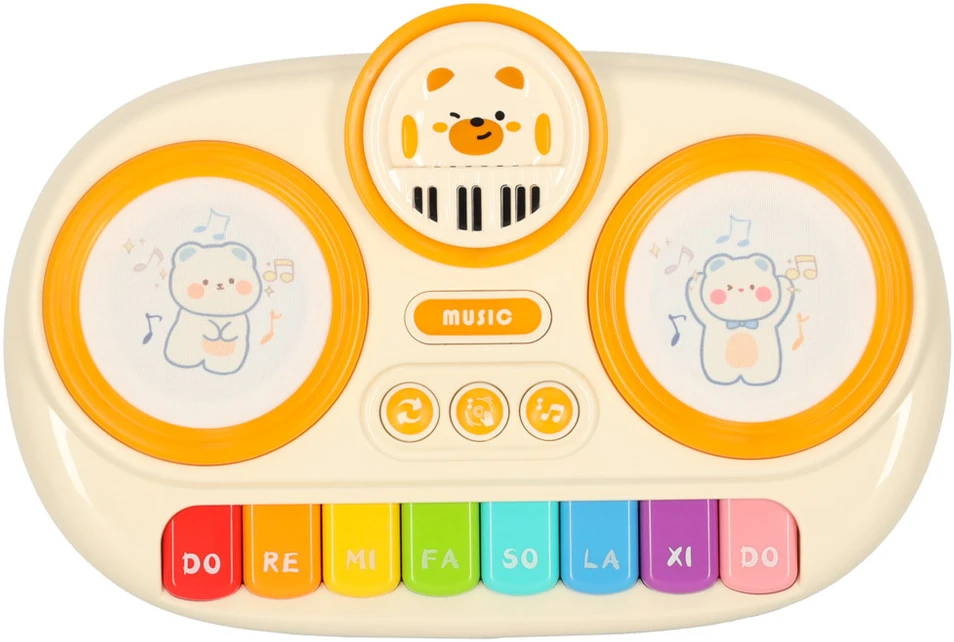 Ikonka Muzikinis žaislas vaikams su baterijomis