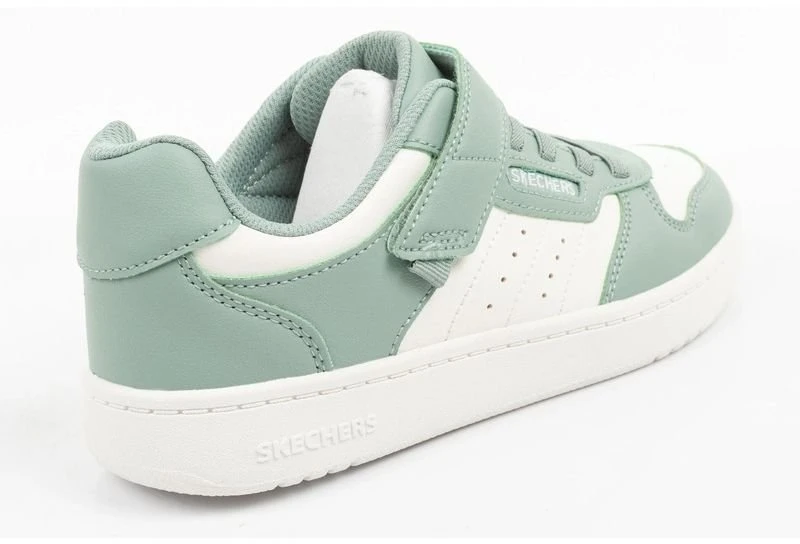 Vaikiški įsispiriami bateliai Skechers Quick Street, žalsvi