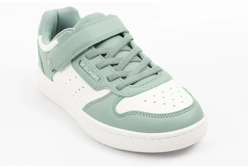Vaikiški įsispiriami bateliai Skechers Quick Street, žalsvi