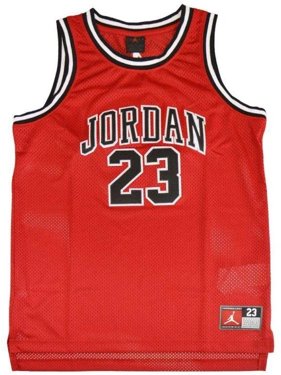 Vaikiški krepšinio marškinėliai Air Jordan Junior Michael Jordan 23, raudoni - 95A773-R78