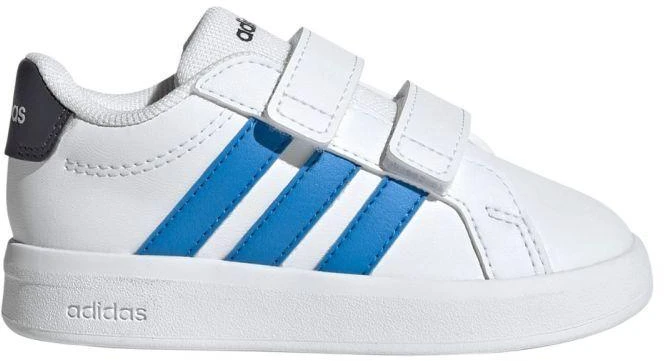 Vaikiški laisvalaikio bateliai Adidas Grand Court 3.0, balti, HP3536