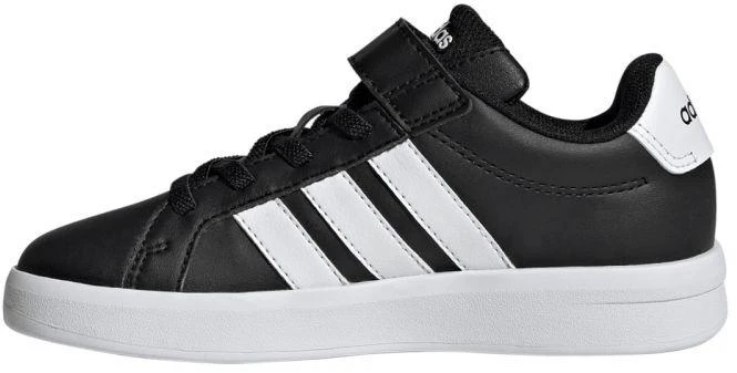 Vaikiški laisvalaikio bateliai Adidas Grand Court 3.0, juodi, HP3533