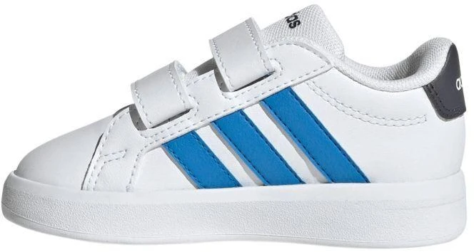 Vaikiški laisvalaikio bateliai Adidas Grand Court 3.0, balti, HP3536