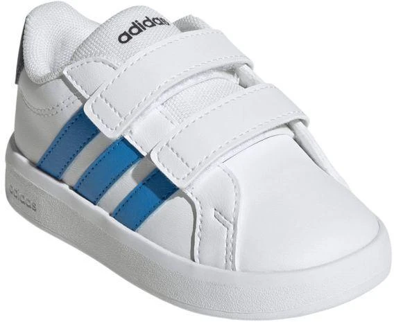 Vaikiški laisvalaikio bateliai Adidas Grand Court 3.0, balti, HP3536