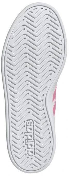 Vaikiški laisvalaikio bateliai Adidas Grand Court 3.0, balti su rožine spalva, HP3528