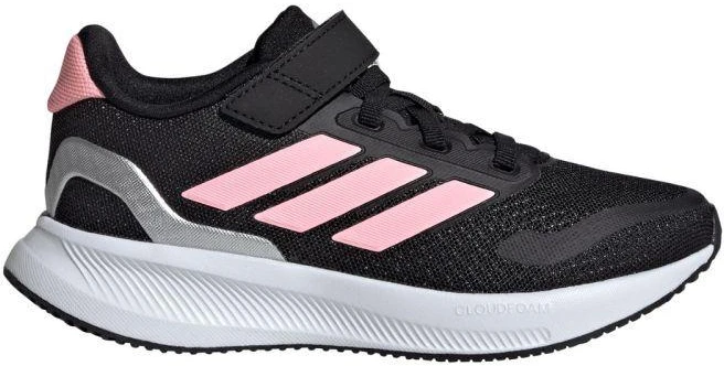 Vaikiški laisvalaikio bateliai Adidas Runfalcon 5 EL, juodi, IE8580