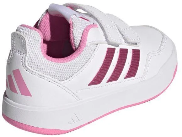 Vaikiški laisvalaikio bateliai Adidas Tensaur Sport 3.0, balti su rožine spalva, JQ1844